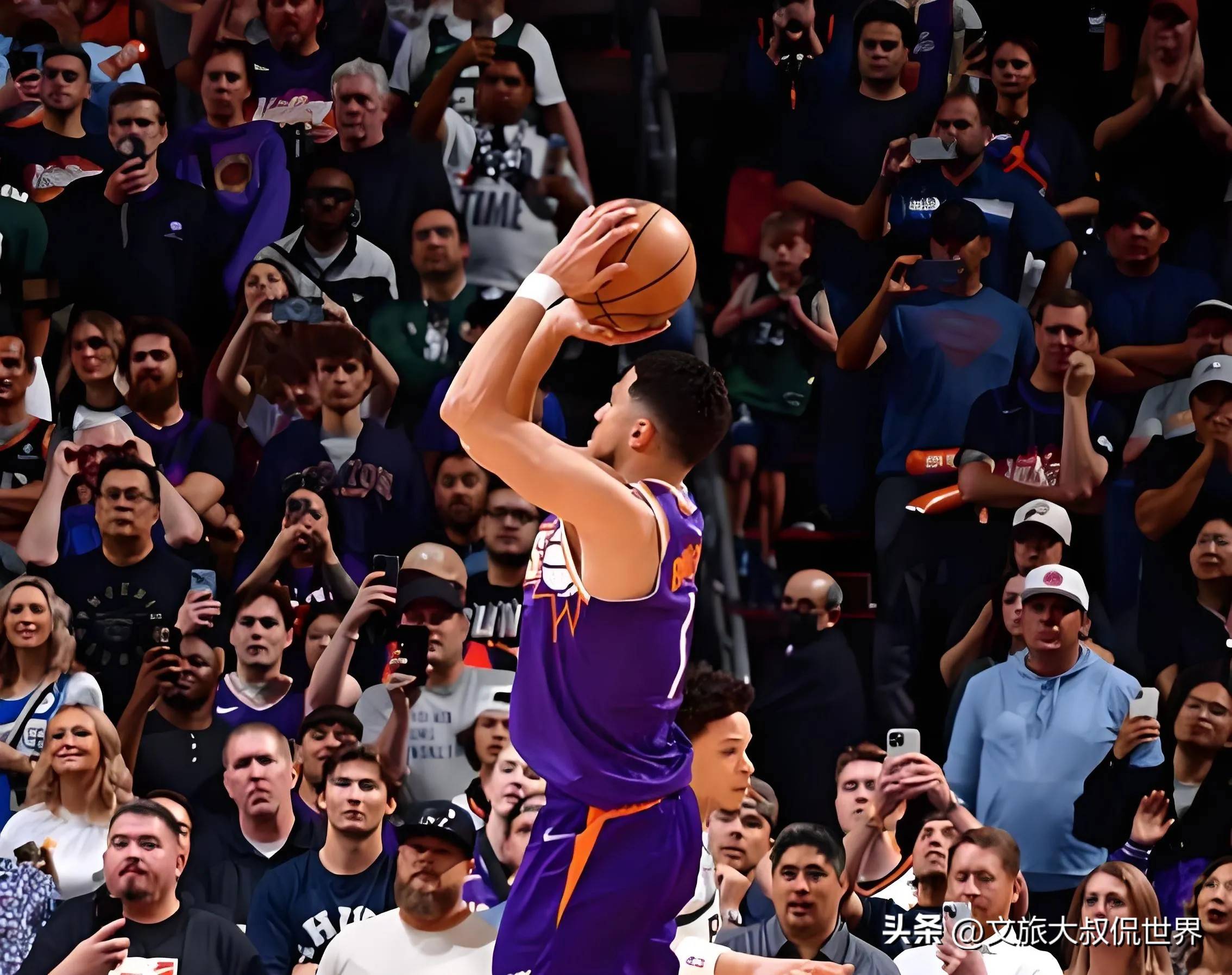 太阳擒马刺，布克砍下全场最高分的简单介绍